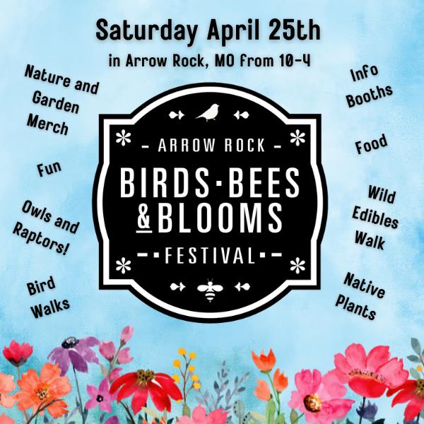2026 Birds, Bees and Blooms Festival Flyer