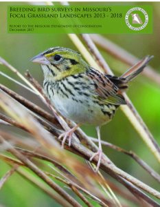 2018 Grassland Bird Survey Report